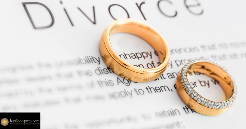California divorce checklist and document preparation