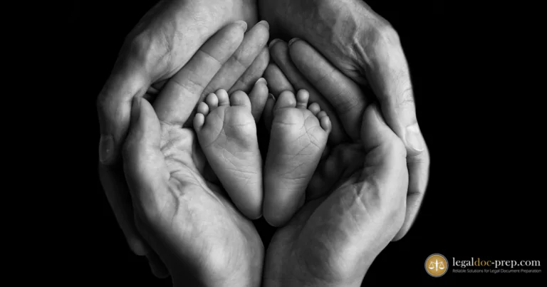 post-divorce co-parenting plan benefits – symbolic image of family hands