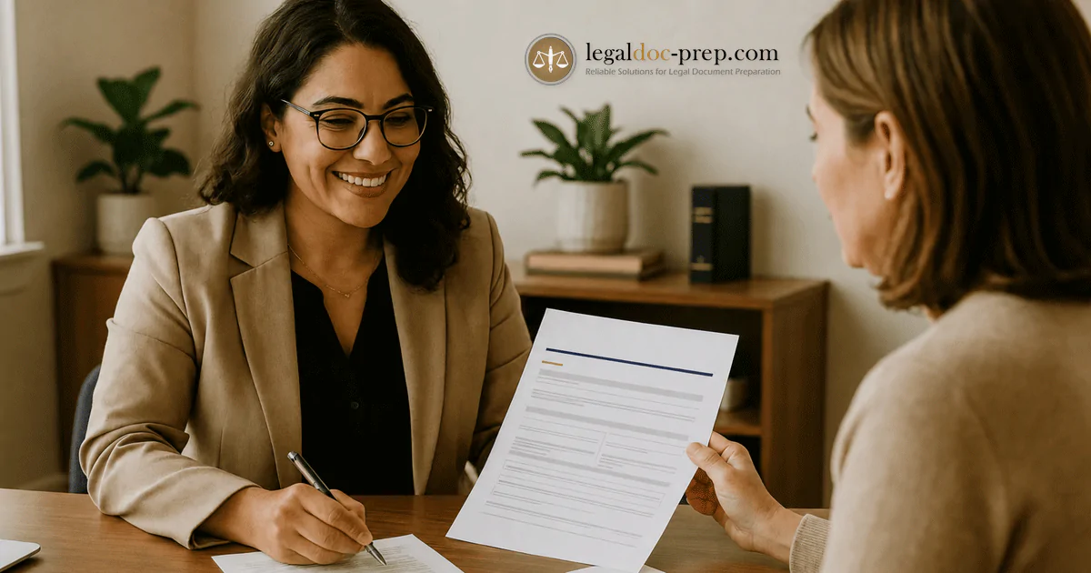 California family court document preparation consultation